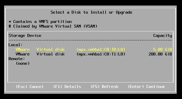 VMware virtual disks