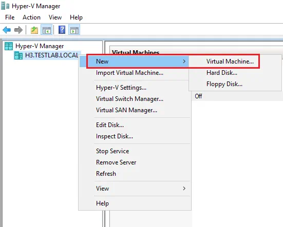 Creating and Configuring VMs in Windows Server 2016 Hyper-V