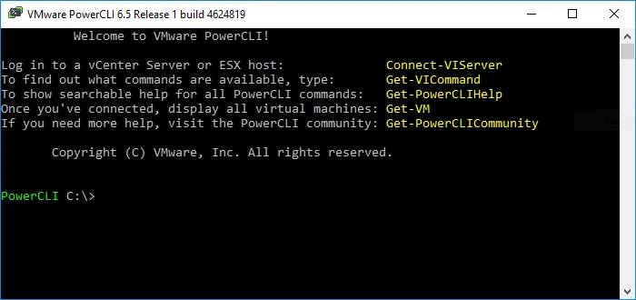 Introduction to VMware vSphere Automation with PowerCLI