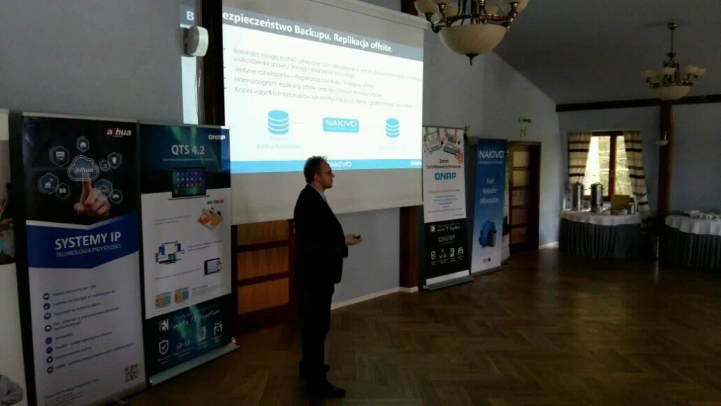 NAKIVO Talked VM Data Protection at TECH Meets in Poznan