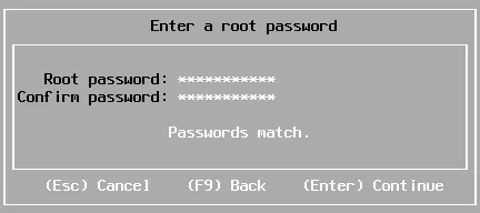 Setting a root password for ESXi