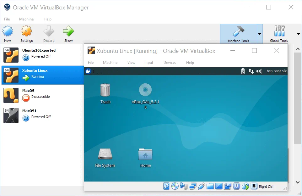 The-graphical-user-interface-of-VirtualBox