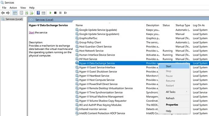 Managing Hyper-V Integration Services In the Guest OS
