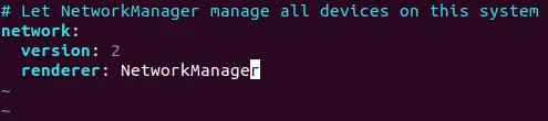 Configuration of the .yaml file in Ubuntu 18