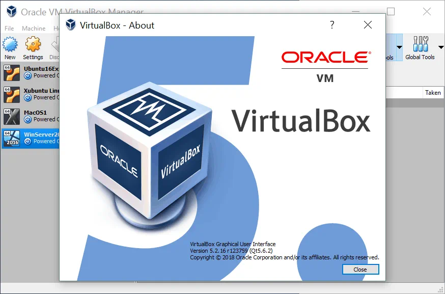 How to Update VirtualBox – check the current VirtualBox version before updating