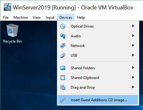 How to use VirtualBox – Installing Guest Additions