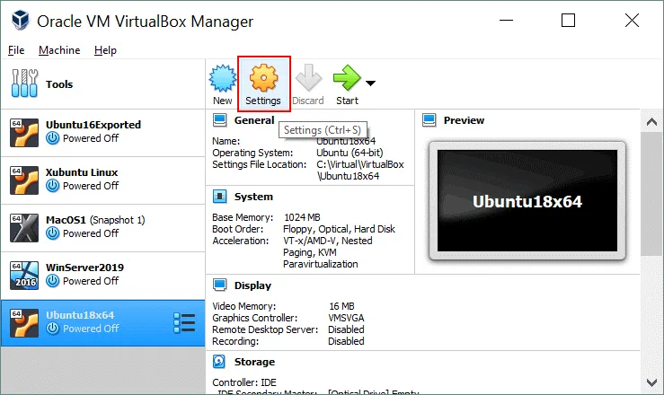 How to install Ubuntu on VirtualBox – configuring VM settings after VM creation