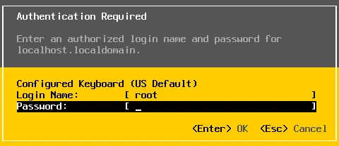 Authentication in ESXi without an ESXi password.