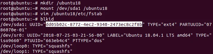 Checking the disk identifier for each disk in a VM created after P2V Linux conversion