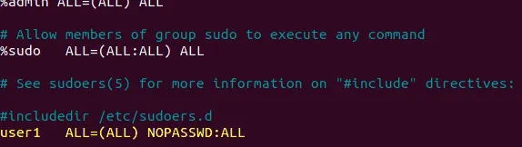Editing ets sudoerc to perform P2V Linux migration