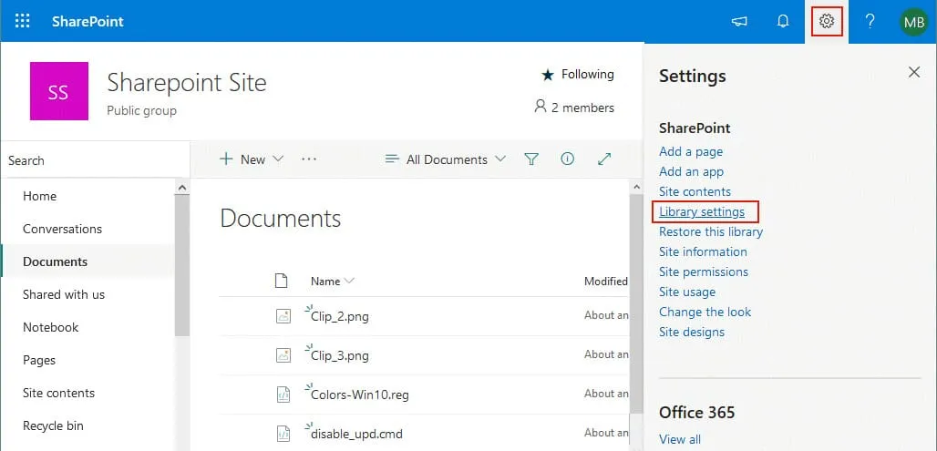 Versioning can be considered as a backup for Office 365 SharePoint in some cases