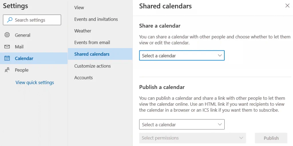Accessing-Office-365-calendar-settings-in-the-web-interface-of-Outlook-Online