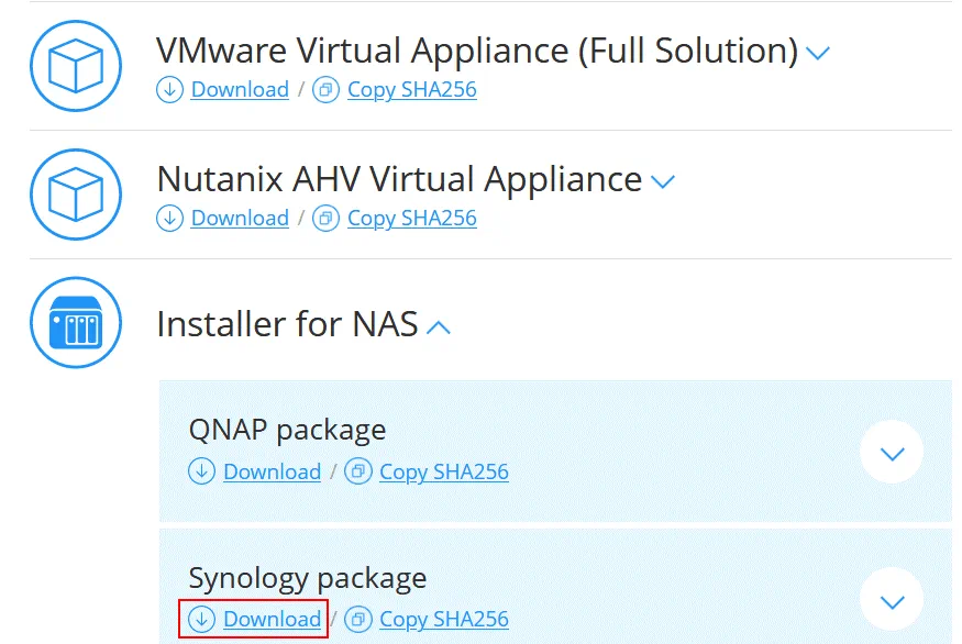 Descargar NAKIVO Backup & Replication para crear un appliance de backups