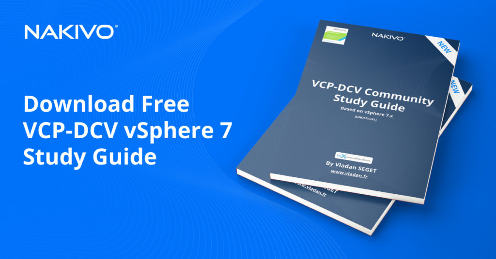 Prepare for your VCP-DCV vSphere 7 Certification Exam