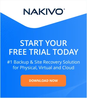 Hyper-V Backup Walkthrough with NAKIVO Backup & Replication