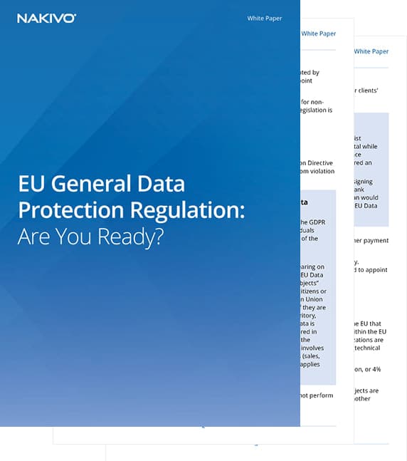 General Data Protection Regulation - White Paper