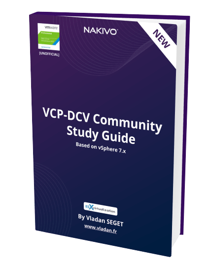 Free VMware VCP-DCV vSphere 7 Study Guide from NAKIVO