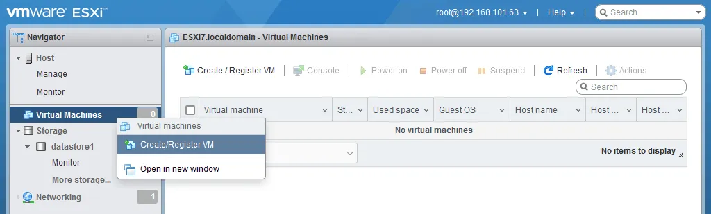 Creating a VMware virtual machine for mac 