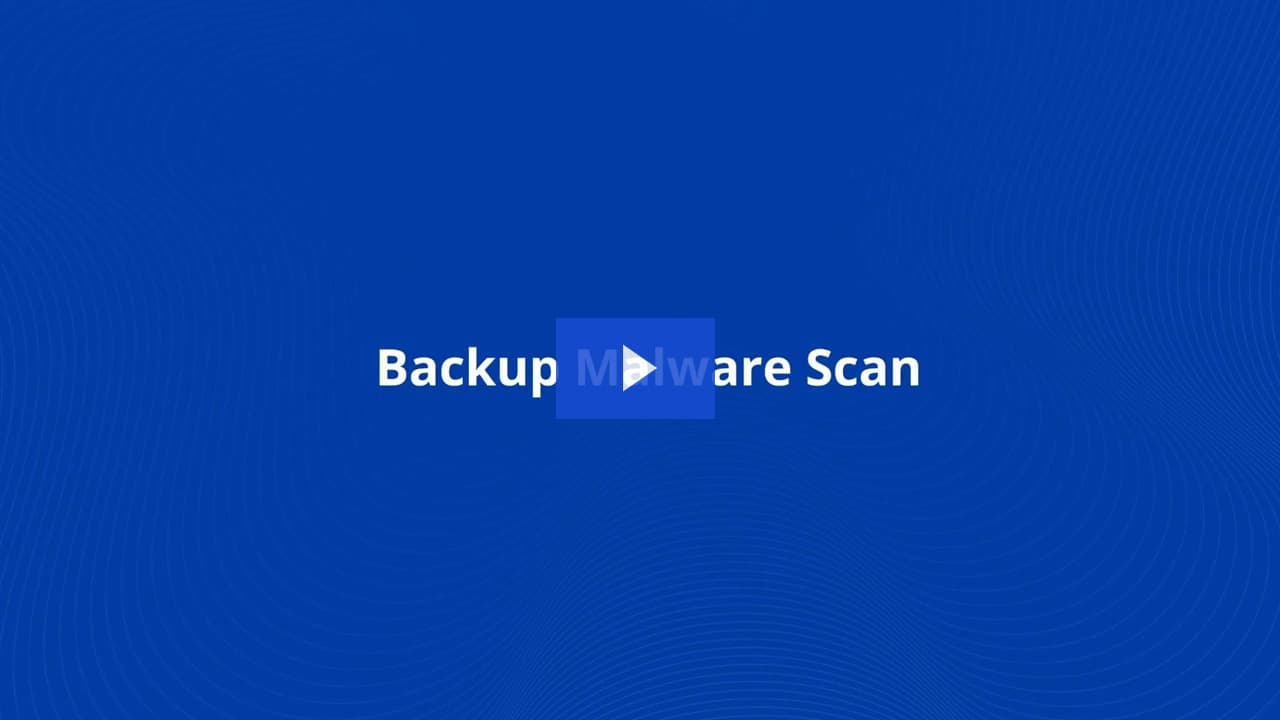 backup malware scan video preview