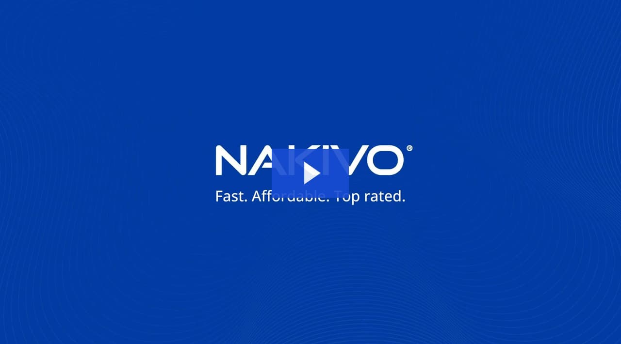 bare metal recovery with nakivo video preview