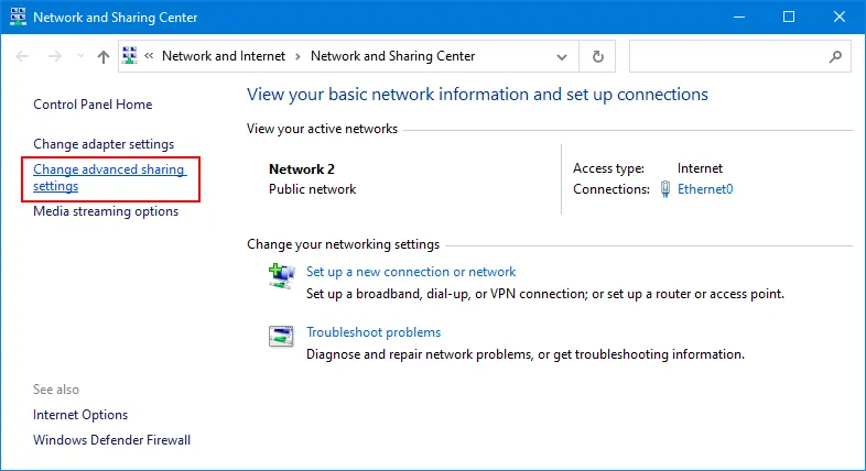 How to share a folder in Windows 10 in local network